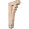 Ekena Millwork Merced Arts & Crafts Smooth Bracket, Douglas Fir, 3 1/2"W x 14"D x 26"H BKT04X14X26MRC03SDF - alternate 1